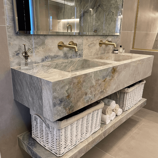 Comparing Materials: Porcelain vs. Stainless Steel vs. Stone Sinks